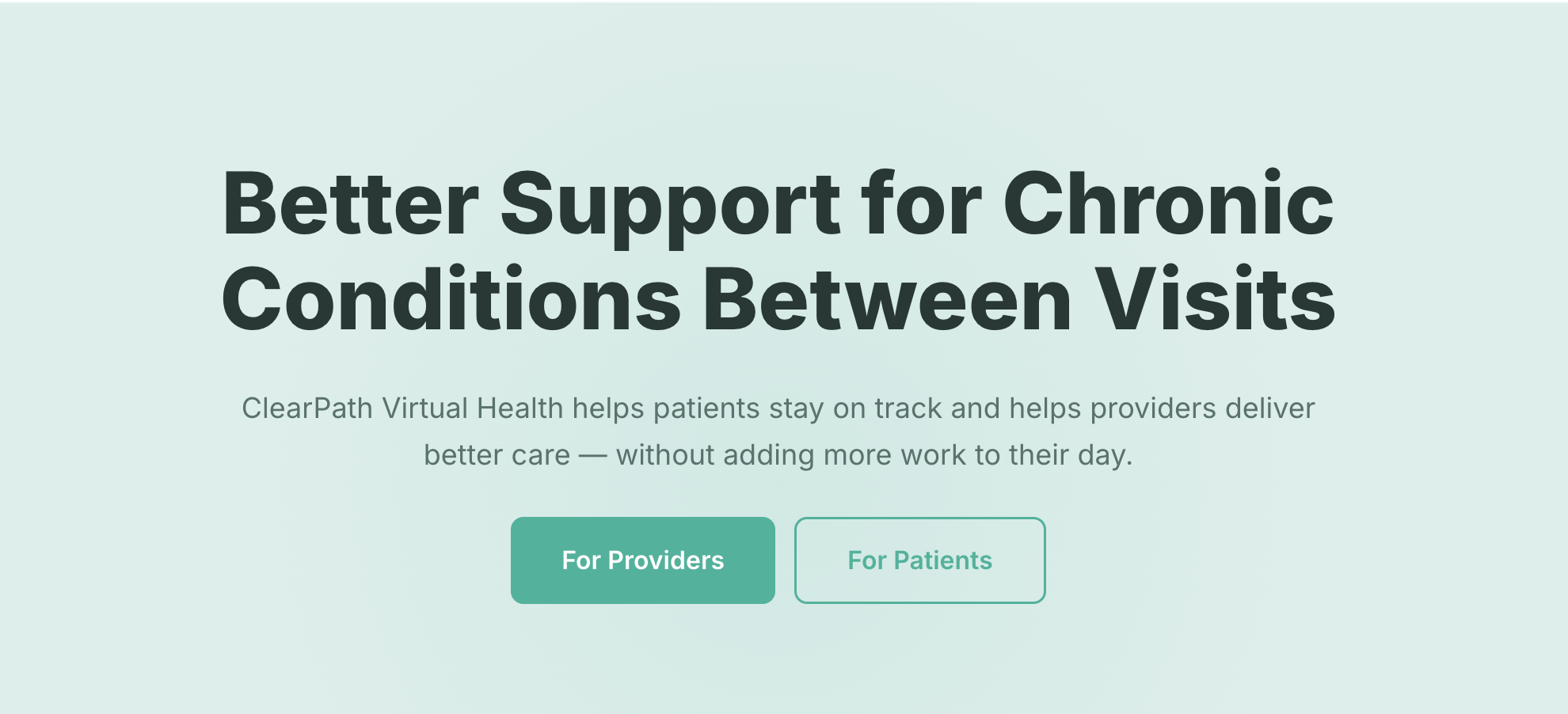 ClearPath Virtual Health platform preview